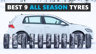 9 of the BEST All Season Tyres Tested and Explained [upl. by Yar385]