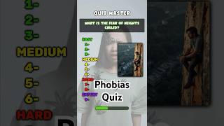 any new phobias you learned about 😱 Comment your score trivia test quiz generalknowledge [upl. by Ransell663]