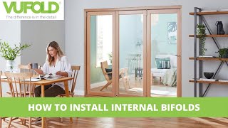 How to Install an Internal Bifold Door [upl. by Akcimat]