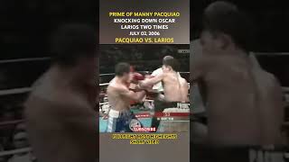 MANNY PACQUIAO VS OSCAR LARIOS  FULLFIGHT MOST HIGHLIGHTS SHORT VIDEO🥊 [upl. by Yssim]