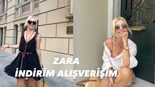 ZARA İNDİRİMİNDEN NELER ALDIM DENEMELİ ALIŞVERİŞİM [upl. by Esereht]