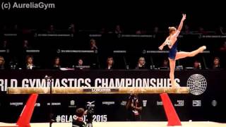 Komova Viktoria RUS BB qual Worlds 2015 [upl. by Sonya851]