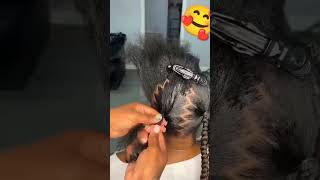 Cute and simple hairstyles for all types of hair 😍😘👌tiktok braids youtube lipglos makeupforyou [upl. by Mooney]