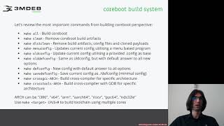 Arch4031 03 coreboot Building 03 Build System [upl. by Novets]