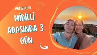 Midilli Adası Vlog  Ayvalıktan Geçiş [upl. by Ailimaj642]