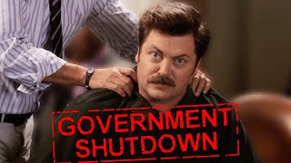 government shut down but its a parks and recreation episode  Comedy Bites [upl. by Shantha130]