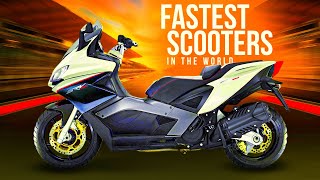 TOP 7 FASTEST SCOOTERS IN THE WORLD [upl. by Sandler]