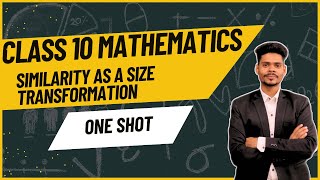 Class 10 mathematics Similarity as a size transformation ONE SHOT IMPORTANT QUESTIONS ICSE BOARD [upl. by Lucien844]