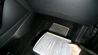 VW Polo 6R Cabin Air Filter replacement [upl. by Donelson]