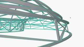 Archicad Spaceframe Walkthrough [upl. by Naamann]