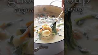 Cozy Vegan Chick’n Gnocchi Soup Olive Garden Copycat [upl. by Siaht]