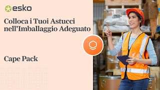 Colloca i tuoi Astucci nellImballaggio Adeguato con Esko Cape Pack [upl. by Yanel461]