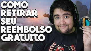 COMO RECEBER SEU TOKEN DE REEMBOLSO NO LEAGUE OF LEGENDS [upl. by Rucker989]