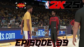 SCOOT MY WAY IN GAME 32 vs TRAIL BLAZERS  NBA 2K25 MyCareer Episode 39 [upl. by Ccasi749]