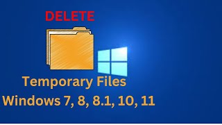 How to delete temporary files in windows 10 [upl. by Okire]