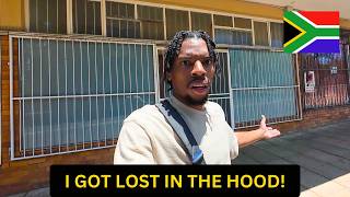 AMERICAN IN SOUTH AFRICA VLOG Went To The Hood Today [upl. by Enytsuj]