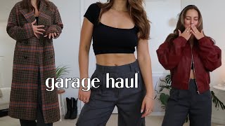 preparing for fall 2022 garage clothing try on haul [upl. by Troc]