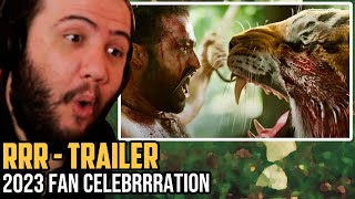 RRR  Official Trailer Reaction  2023 Fan CelebRRRation Rerelease [upl. by Shieh]