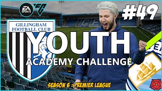 GILLINGHAM  YOUTH ACADEMY CHALLENGE  TRYING SOME SLIDERS   EA FC  SEASON 6  EPISODE 49 [upl. by Hall]