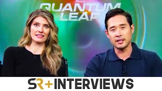 Quantum Leap Interview Raymond Lee amp Caitlin Bassett Break Down The MidSeason Finale [upl. by Leohcin584]