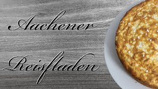 Aachener Reisfladen und Zubereitung Milchreis in der Kenwood Cooking Chef Gourmet [upl. by Poul]