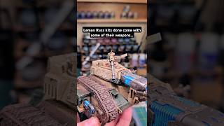 Leman Russ kits dont include all weapon options warhammer 40k astramilitarum [upl. by Neeroc]