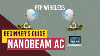 Ubiquiti NanoBeam 5AC 19  PTP  How To Setup Guide [upl. by Toddy]