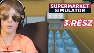 Supermarket Simulator 3rész Lett hűtőnk [upl. by Walcoff995]