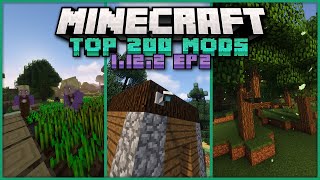 Top 200 Best Mods for Minecraft 1122 EPISODE 2Trees Caves amp Mobs [upl. by Noled502]