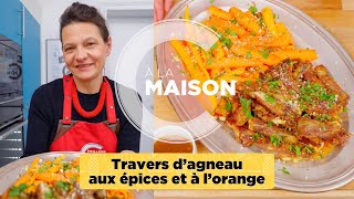 Recette des Travers d’agneau aux épices et à l’orange [upl. by Atinuaj]