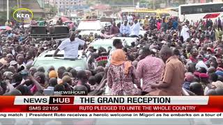 President Ruto receives a grand reception as he starts his Nyanza tour [upl. by Octavus]