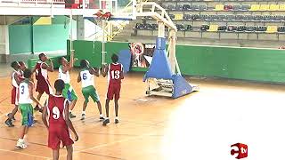 St Francis Under17 Basketballers Triumph Over East Mucurapo [upl. by Atnwahsal]