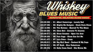 WHISKEY BLUES MUSIC Lyrics Album  Best of Slow BluesRock 2024  Beautiful Relaxing Blues Music [upl. by Aniral718]