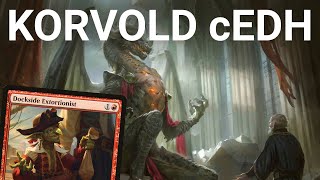 MAKE WAY FOR THE KING cEDH Spelltable Gameplay with Korvold the Fae Cursed King vs Blue Farm MTG [upl. by Cut]