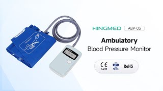 How to use a 24 hr Ambulatory Blood Pressure Monitor  Best Ambulatory BP Monitor  HINGMED ABP03 [upl. by Kcirddec406]