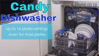 🍽 Candy Brava 13 Place Settings Anthracite White Dishwasher CDPN 1L390PWZA [upl. by Ennylhsa]