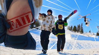 LASKETTELU VLOGI ⛷ FAILS [upl. by Seraphina]