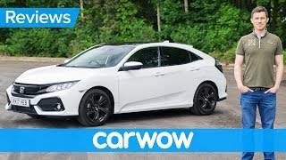 Honda Civic 2018 indepth review  carwow Reviews [upl. by Llerihs]