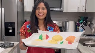 Como hacer conchas Mexicanas 🇲🇽 Pan Dulce Paso A Paso [upl. by Aihsetal]