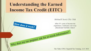 Understanding the Earned Income Tax Credit EITC [upl. by Golightly800]