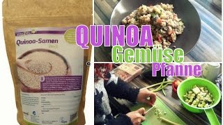 Quinoa Gemüse Pfanne  gesund amp lecker  Fitnessplanet24de  Familybook [upl. by Asiret]