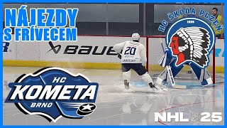 HC KOMETA BRNO VS HC ŠKODA PLZEŇNÁJEZDY S FRÍVECEMNHL25PS5 [upl. by Troyes]