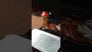 Asando Lechon en Pellet Grill January 10 2021 [upl. by Norbel268]