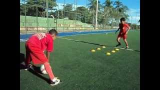 Trabalho diferênciado de fundamentos do futebol e alto rendimento de atletas de base [upl. by Seigel]