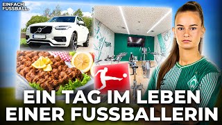 Ein Tag im Leben einer Fußballerin😳 1 Bundesliga [upl. by Willabella90]