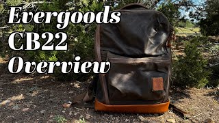 Evergoods Civic Bookbag 22L  CB22 Overview and Review [upl. by Bush622]