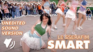 KPOP IN PUBLIC CROWD VERSION LE SSERAFIM 르세라핌 SMART Dance Cover by EXCELENT from PRAGUE [upl. by Derwood]