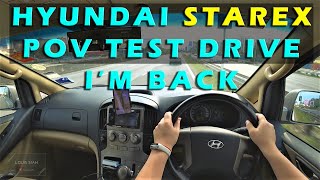 Im back Hyundai Starex POV drive hyundaistarex povtestdrivemalaysia [upl. by Ettennej]