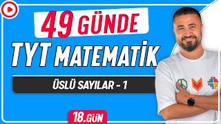 Üslü Sayılar 1  49 Günde TYT Matematik Kampı 18Gün  Rehber Matematik [upl. by Nnylirret]