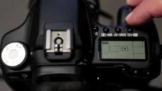 Canon 50D  Setting up the metering mode [upl. by Can]